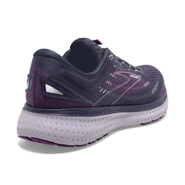 Brooks Glycerin 19 Women's Road Running Shoes Purple / Black / White | NZ-601984