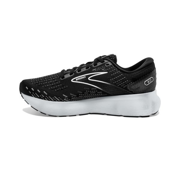 Brooks Glycerin 20 Women's Road Running Shoes Black / White / Grey | NZ-139246