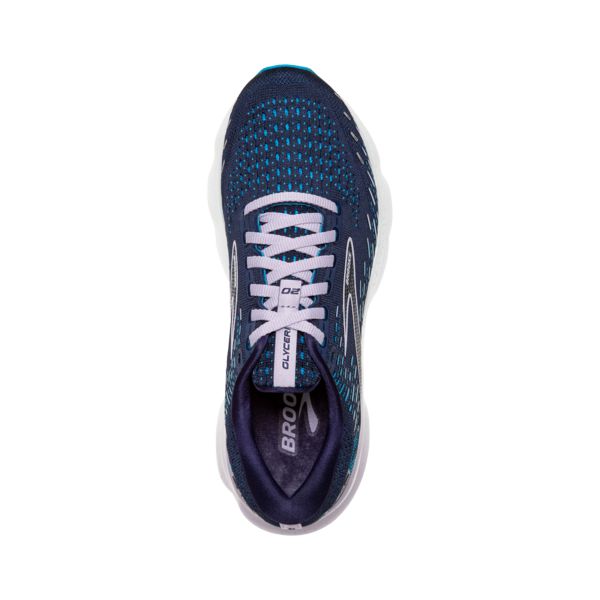 Brooks Glycerin 20 Women's Road Running Shoes Navy / Blue / White | NZ-196783