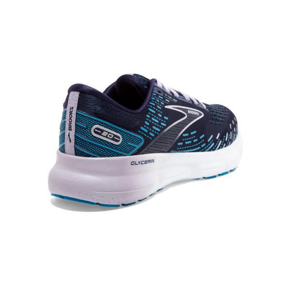 Brooks Glycerin 20 Women's Road Running Shoes Navy / Blue / White | NZ-196783