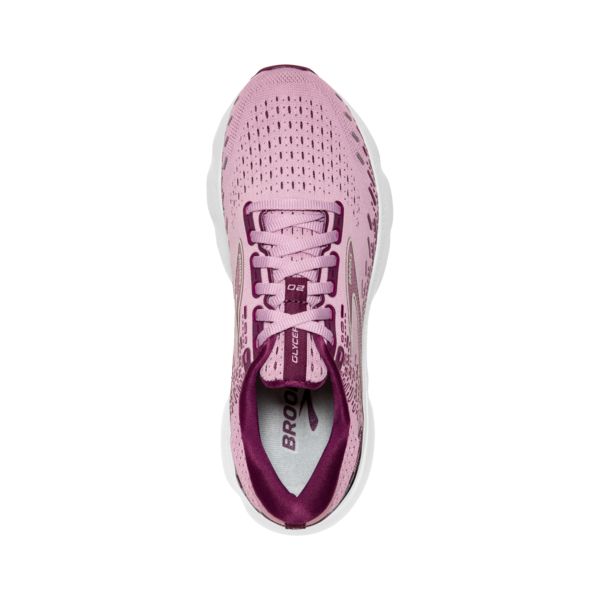 Brooks Glycerin 20 Women's Road Running Shoes Pink / White | NZ-607128