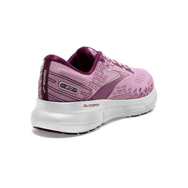 Brooks Glycerin 20 Women's Road Running Shoes Pink / White | NZ-607128