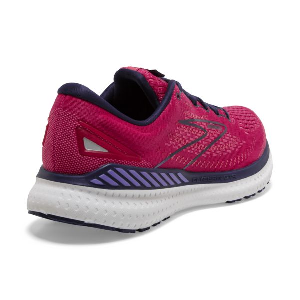 Brooks Glycerin GTS 19 Women's Road Running Shoes Red / Purple / White | NZ-673180