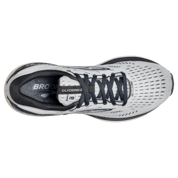 Brooks Glycerin GTS 19 Women's Road Running Shoes Grey / White | NZ-796015