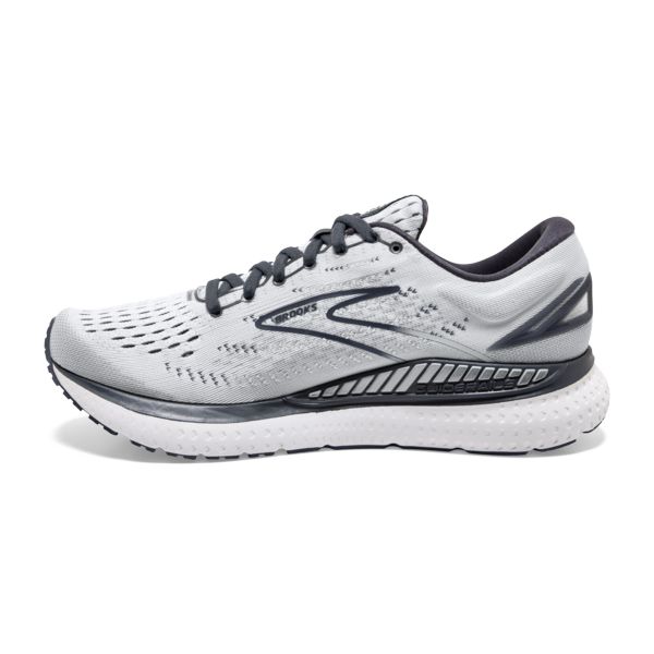 Brooks Glycerin GTS 19 Women's Road Running Shoes Grey / White | NZ-796015