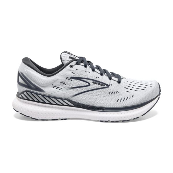 Brooks Glycerin GTS 19 Women\'s Road Running Shoes Grey / White | NZ-796015