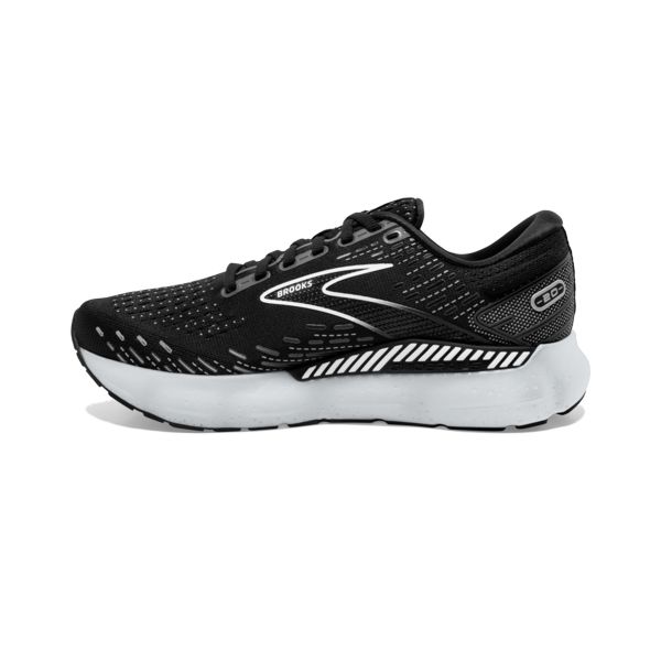 Brooks Glycerin GTS 20 Women's Road Running Shoes Black / White / Grey | NZ-539710