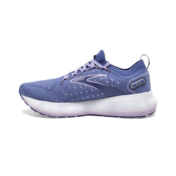 Brooks Glycerin StealthFit 20 Women's Road Running Shoes Blue / White | NZ-817643