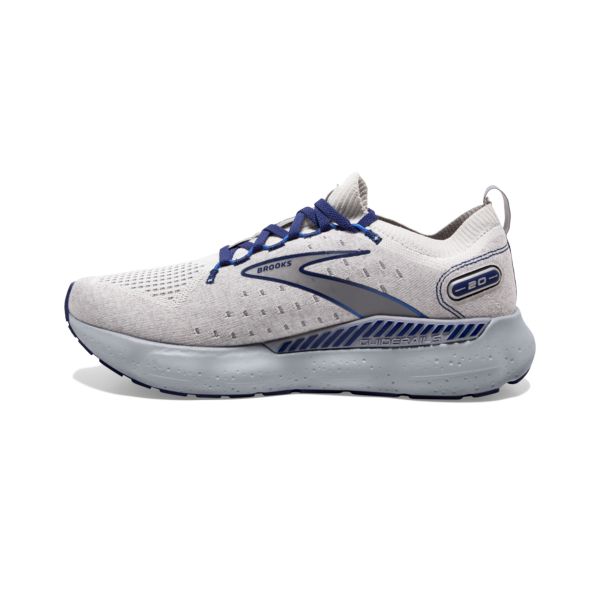 Brooks Glycerin StealthFit GTS 20 Men's Road Running Shoes Grey / Blue | NZ-897361