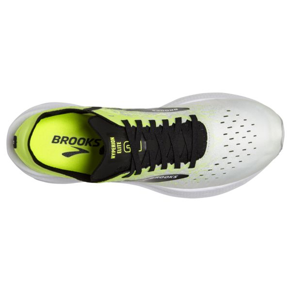 Brooks Hyperion Elite 2 Men's Road Running Shoes Yellow / White / Black | NZ-348069