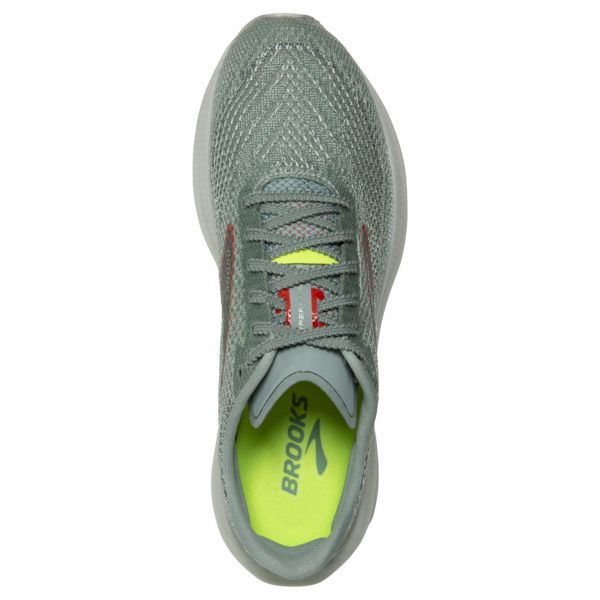 Brooks Hyperion Elite 3 Men's Road Running Shoes Green / Orange | NZ-562039