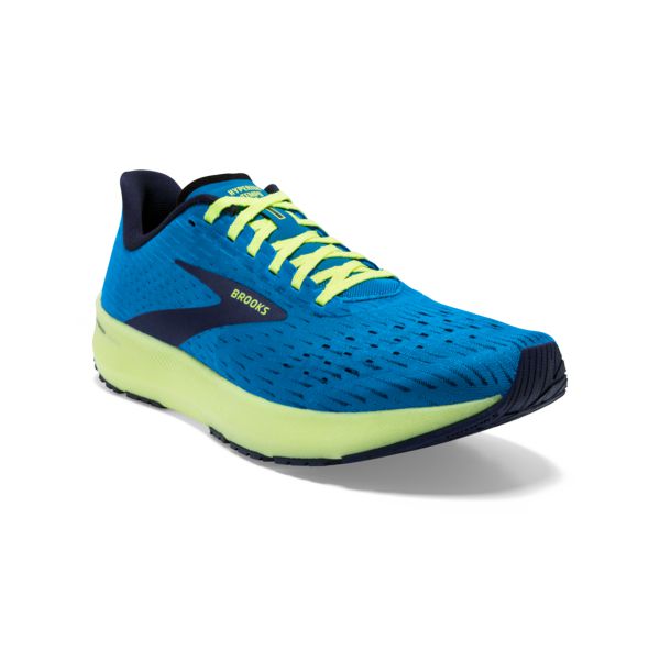 Brooks Hyperion Tempo Men's Road Running Shoes Blue / Black / Yellow | NZ-49285