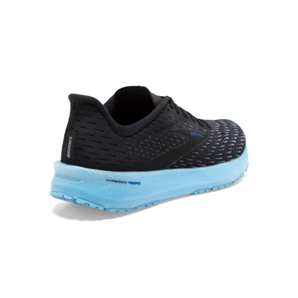 Brooks Hyperion Tempo Men's Road Running Shoes Black / Blue | NZ-513098