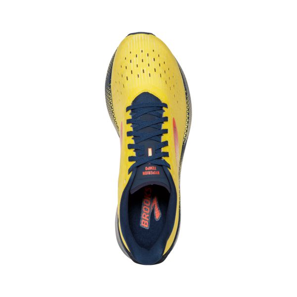 Brooks Hyperion Tempo Men's Road Running Shoes Yellow / Blue / Red | NZ-672843