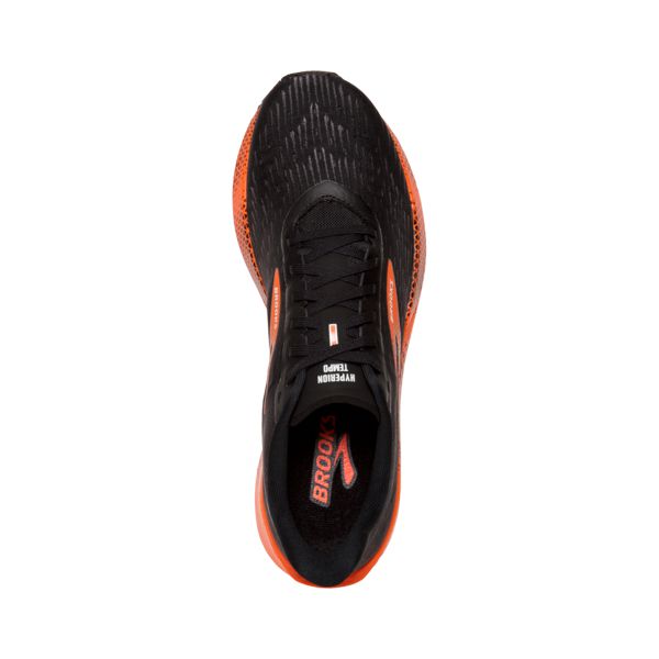 Brooks Hyperion Tempo Men's Road Running Shoes Black / Orange | NZ-840972