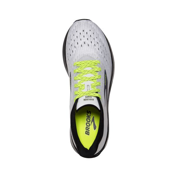 Brooks Hyperion Tempo Women's Road Running Shoes White / Yellow / Black | NZ-468075