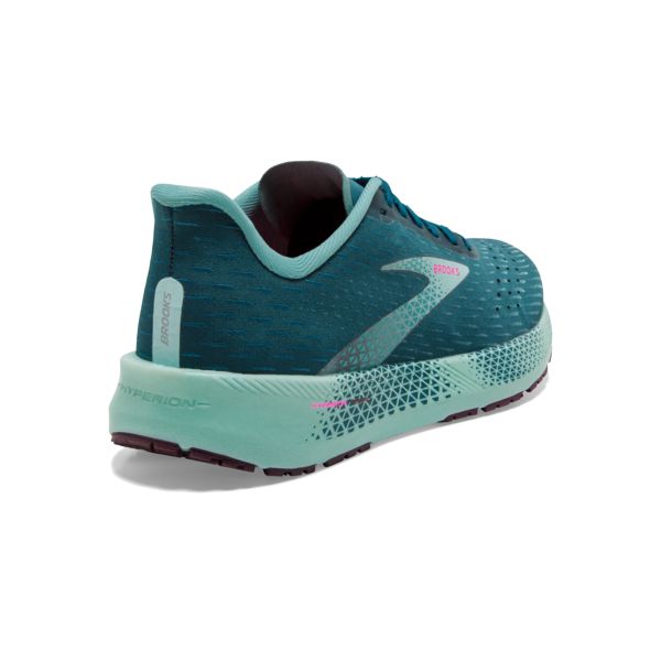 Brooks Hyperion Tempo Women's Road Running Shoes Blue / Green / Pink | NZ-619243