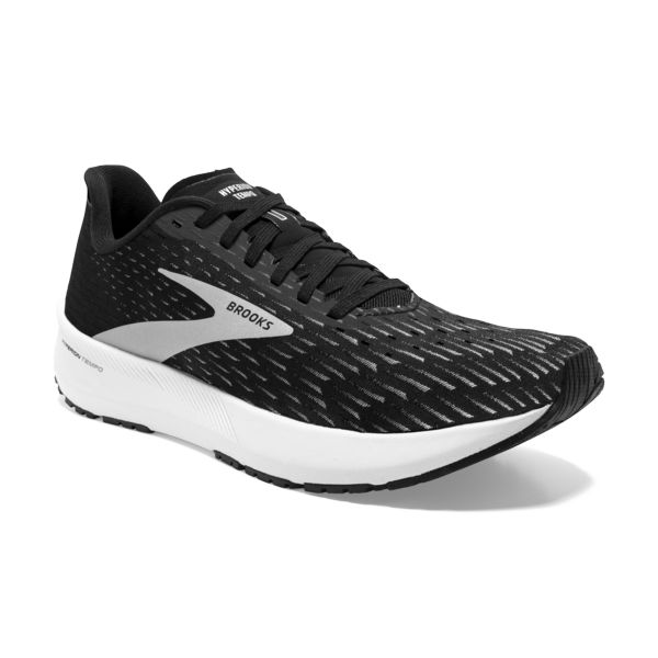 Brooks Hyperion Tempo Women's Road Running Shoes Black / Silver / White | NZ-619380