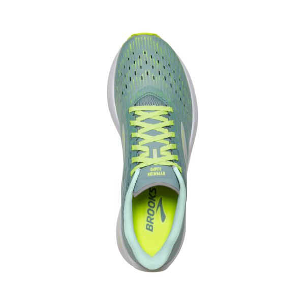 Brooks Hyperion Tempo Women's Road Running Shoes Green / Yellow / White | NZ-714358