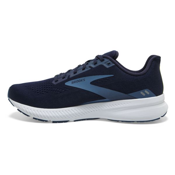 Brooks Launch 8 Men's Road Running Shoes Navy / Blue / White | NZ-24357