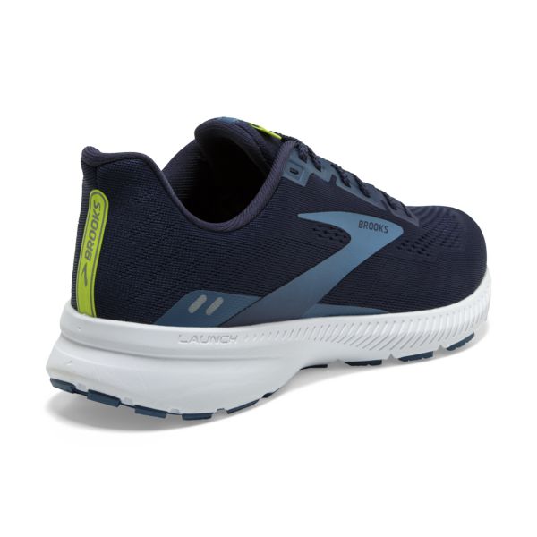 Brooks Launch 8 Men's Road Running Shoes Navy / Blue / White | NZ-24357