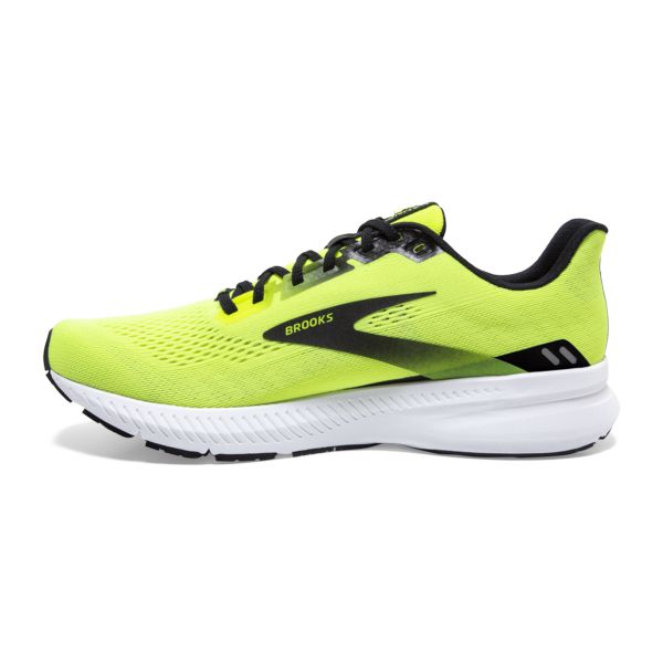 Brooks Launch 8 Men's Road Running Shoes Yellow / Black / White | NZ-483726