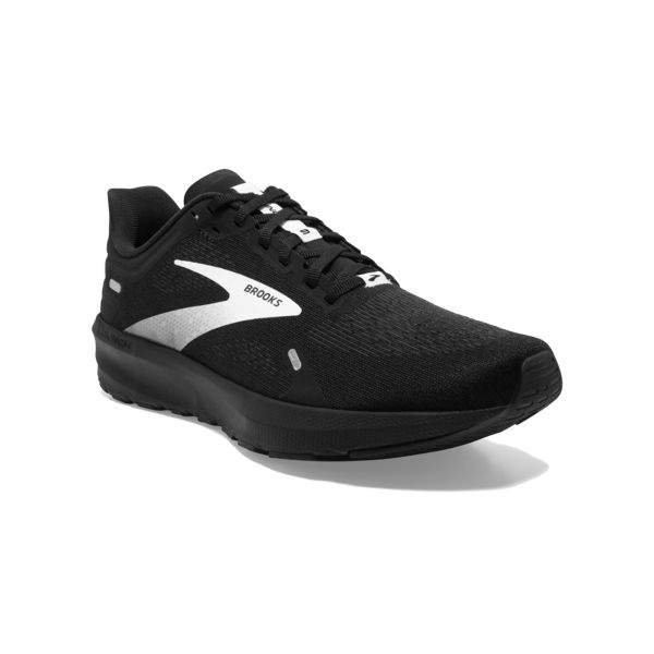 Brooks Launch 9 Men's Road Running Shoes Black / White | NZ-426819