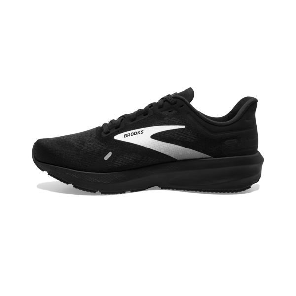 Brooks Launch 9 Men's Road Running Shoes Black / White | NZ-426819