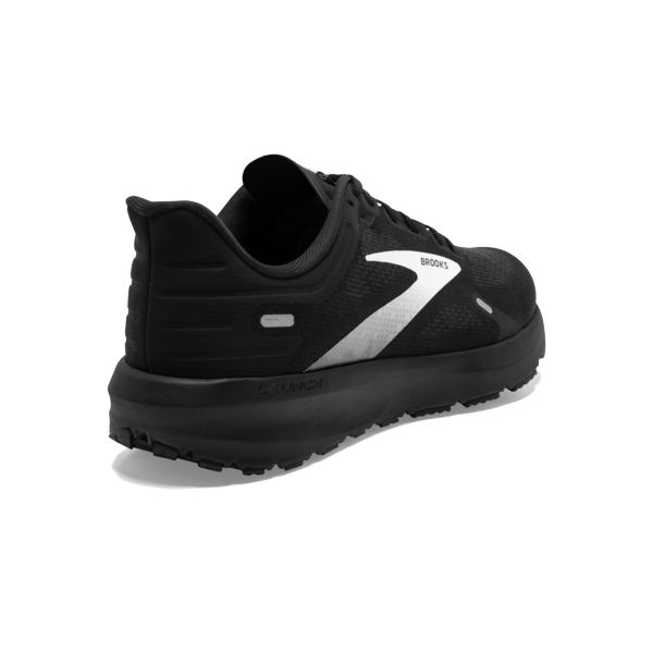 Brooks Launch 9 Men's Road Running Shoes Black / White | NZ-426819