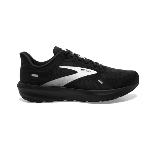 Brooks Launch 9 Men\'s Road Running Shoes Black / White | NZ-426819