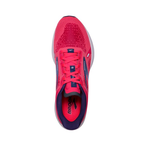 Brooks Launch 9 Women's Road Running Shoes Pink / Blue / White | NZ-348029