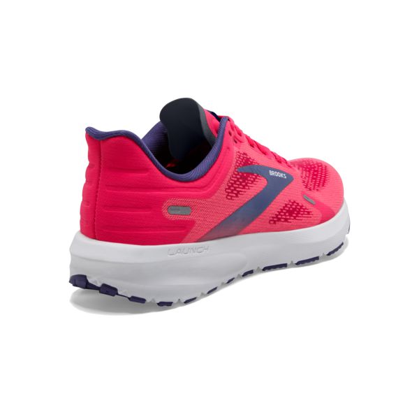 Brooks Launch 9 Women's Road Running Shoes Pink / Blue / White | NZ-348029