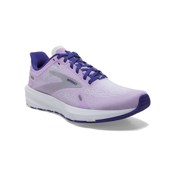 Brooks Launch 9 Women's Road Running Shoes Purple / Blue / White | NZ-759423