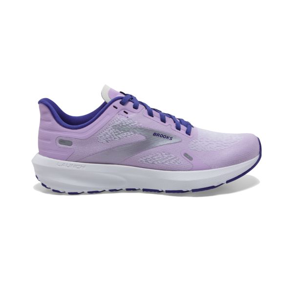 Brooks Launch 9 Women\'s Road Running Shoes Purple / Blue / White | NZ-759423