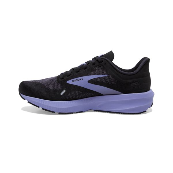 Brooks Launch 9 Women's Road Running Shoes Black / Purple | NZ-831672