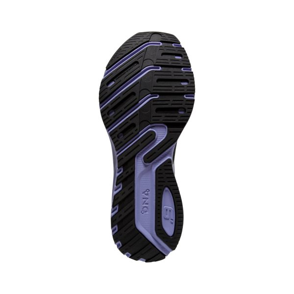 Brooks Launch 9 Women's Road Running Shoes Black / Purple | NZ-831672