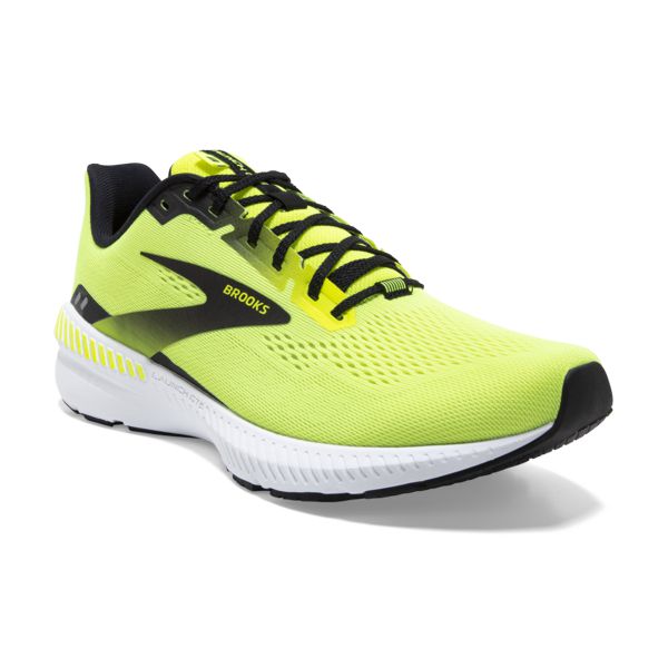 Brooks Launch GTS 8 Men's Road Running Shoes Yellow / Black / White | NZ-506183