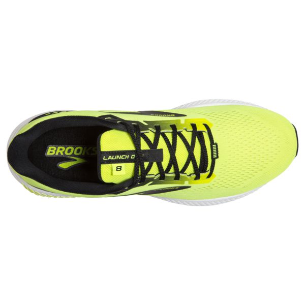 Brooks Launch GTS 8 Men's Road Running Shoes Yellow / Black / White | NZ-506183