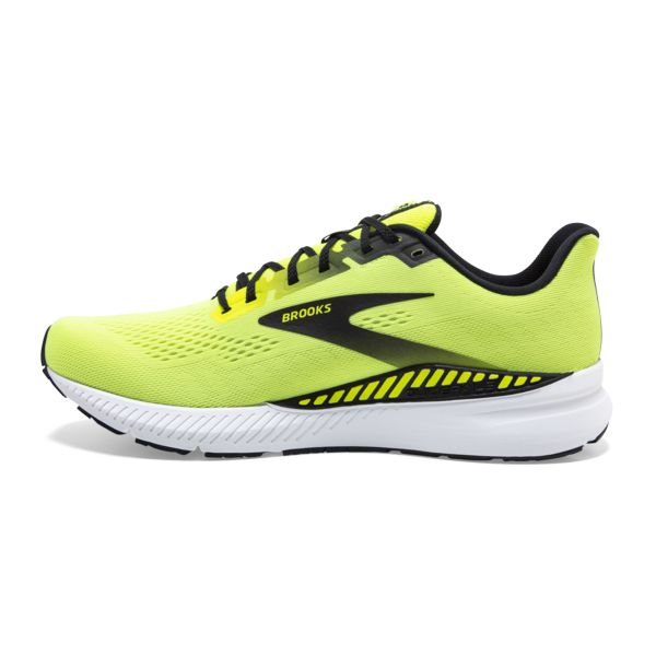 Brooks Launch GTS 8 Men's Road Running Shoes Yellow / Black / White | NZ-506183