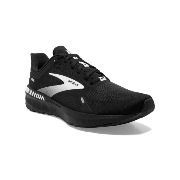 Brooks Launch GTS 9 Men's Road Running Shoes Black / White | NZ-608291