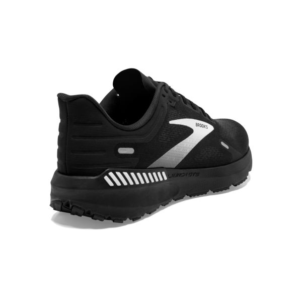 Brooks Launch GTS 9 Men's Road Running Shoes Black / White | NZ-608291