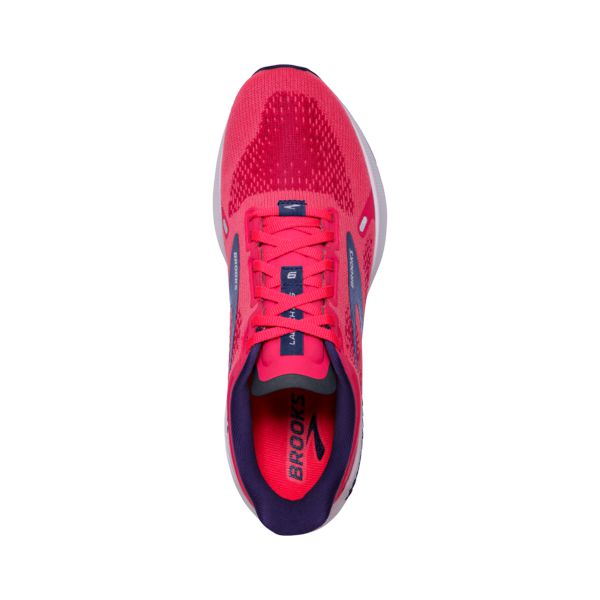 Brooks Launch GTS 9 Women's Road Running Shoes Pink / Blue / White | NZ-405716