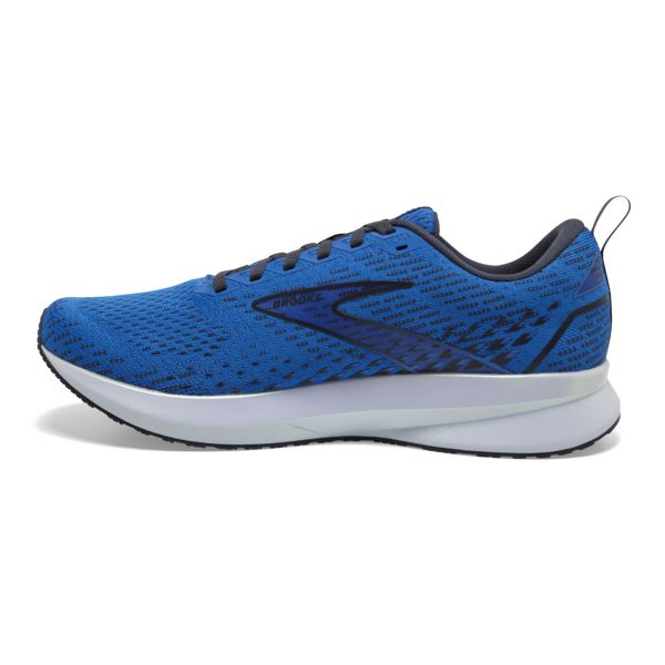 Brooks Levitate 5 Men's Road Running Shoes Blue / Black / White | NZ-276843