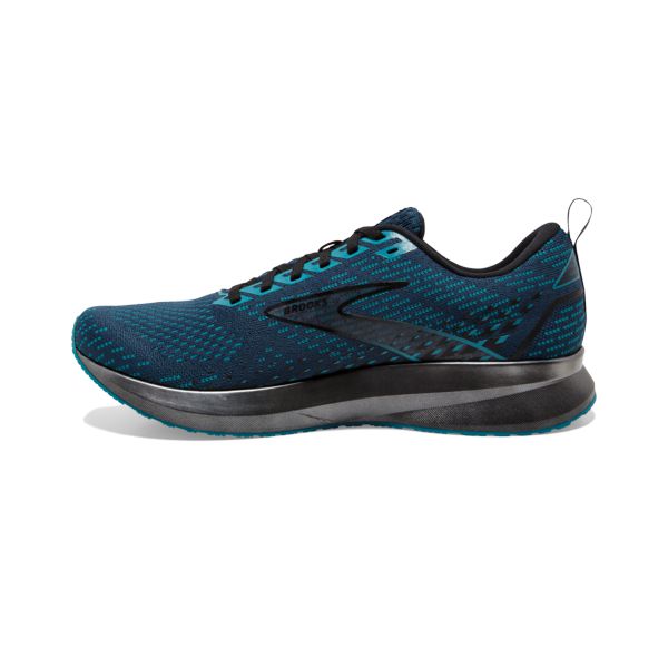 Brooks Levitate 5 Men's Road Running Shoes Navy / Green / Black | NZ-548193