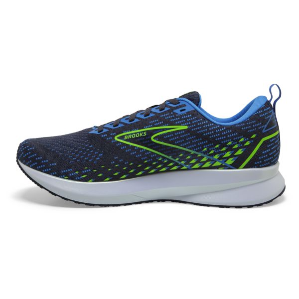 Brooks Levitate 5 Men's Road Running Shoes Blue / Green / White | NZ-780531