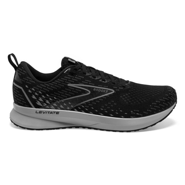 Brooks Levitate 5 Men\'s Road Running Shoes Black / Grey | NZ-914586