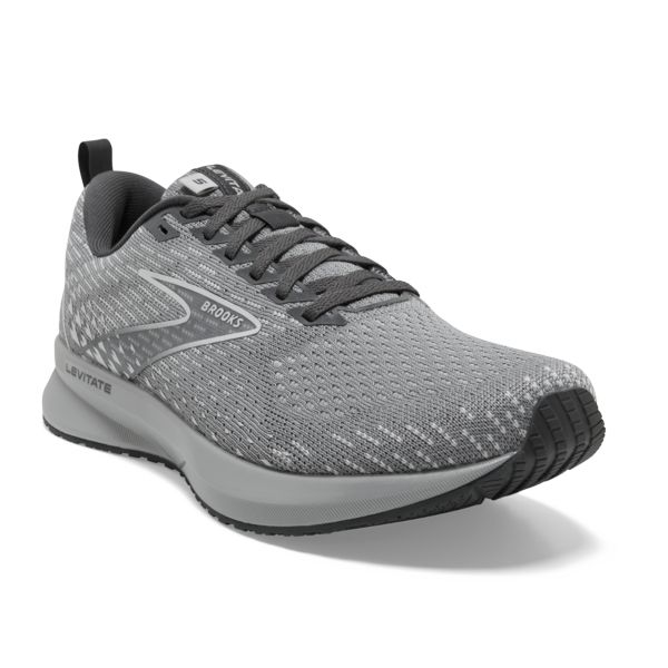 Brooks Levitate 5 Women's Road Running Shoes Grey / Black | NZ-714562