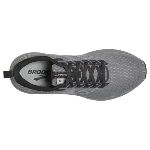 Brooks Levitate 5 Women's Road Running Shoes Grey / Black | NZ-714562