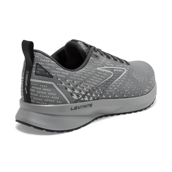 Brooks Levitate 5 Women's Road Running Shoes Grey / Black | NZ-714562