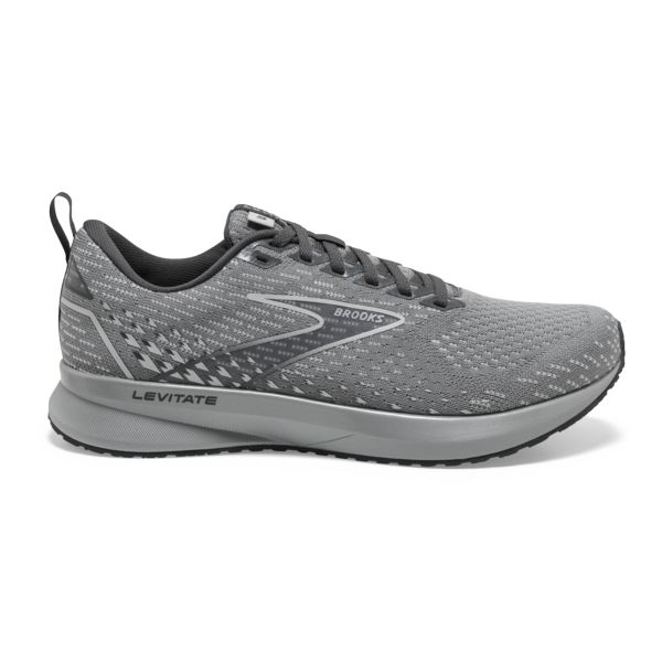 Brooks Levitate 5 Women\'s Road Running Shoes Grey / Black | NZ-714562